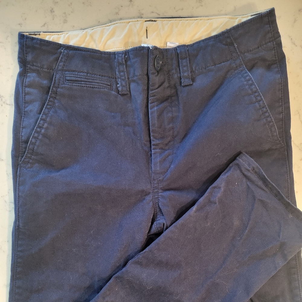 GAP Uniform Lived in Chino in Navy size 12 slim